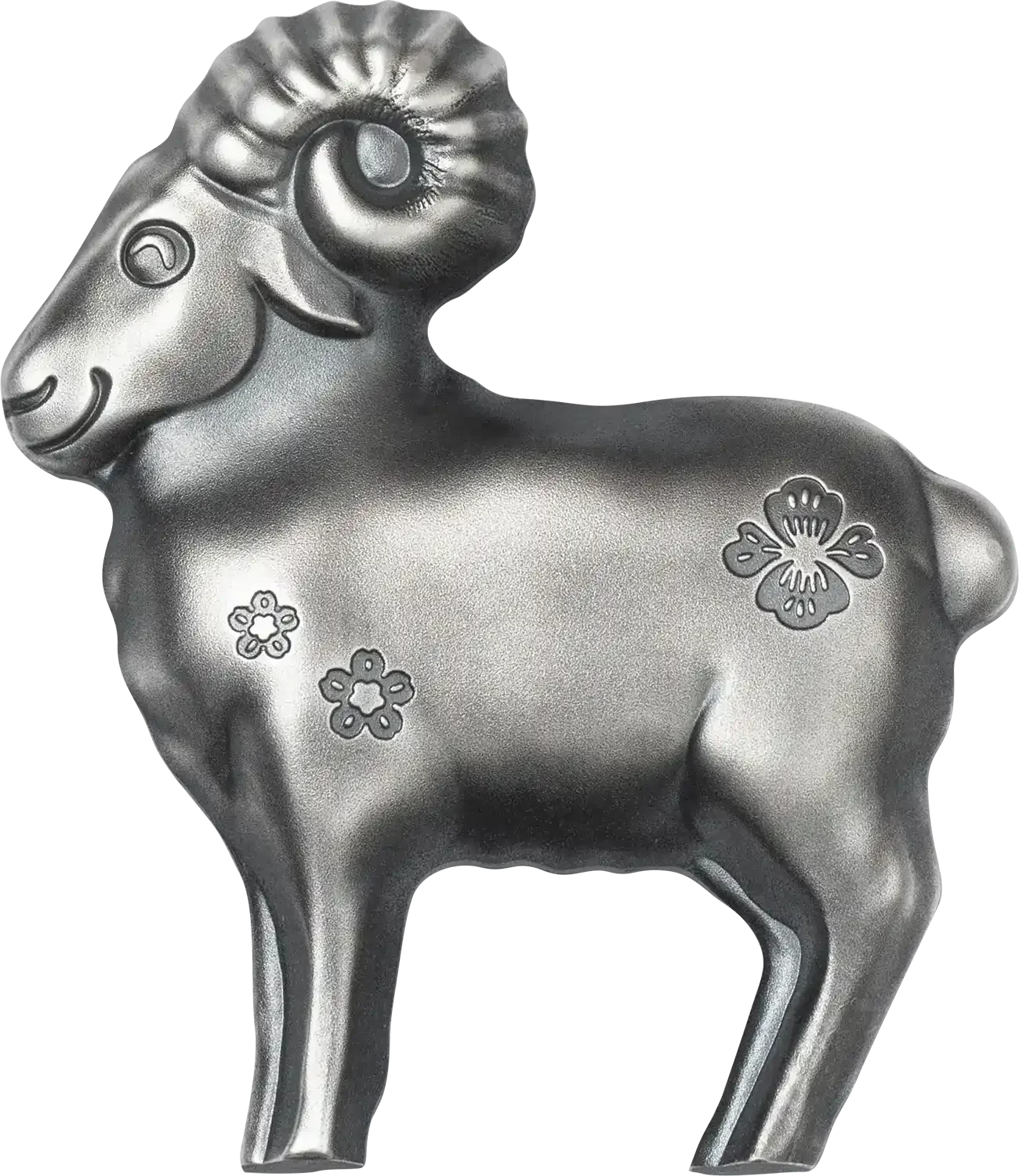 Mongolia - Lunar Collection 2027 – Year of the Sheep – Silver - 1 oz
