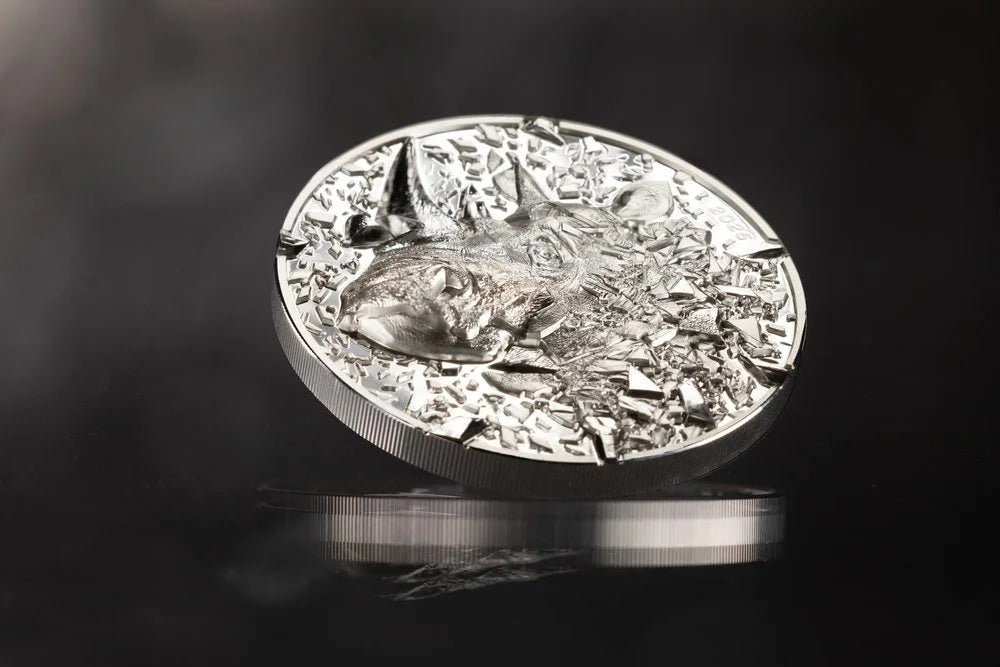 Cook Islands - Silver Burst 2025 – Rhinoceros - FINAL EDITION - 3 oz