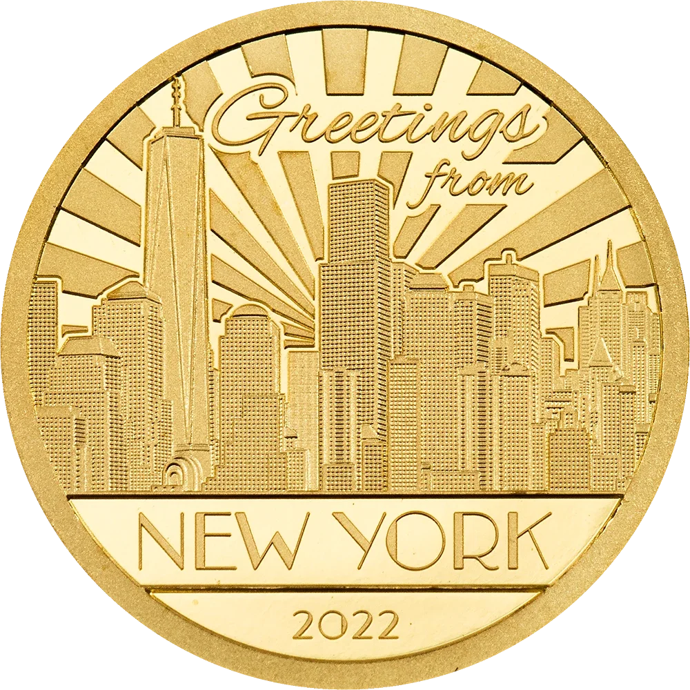 Cook Islands - Big City Lights 2024 – San Francisco – Gold - 0.5 g