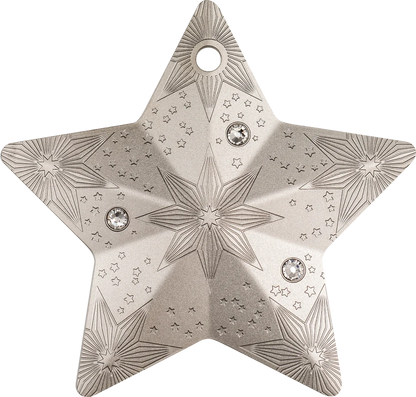 Cook Islands - Holiday Ornaments 2024 – Starry Sky - Gilded - 1 oz
