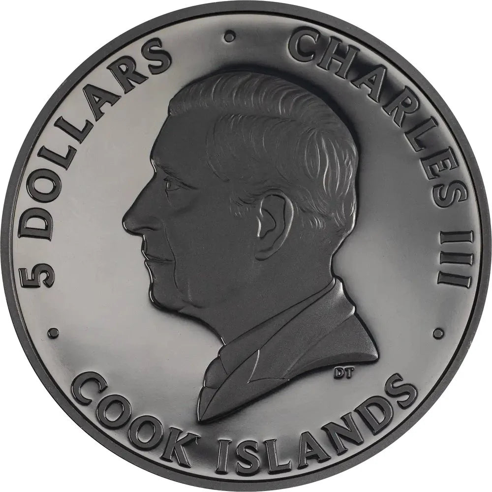 Cook Islands - Nano Shine 2026 – Wave - 1 oz