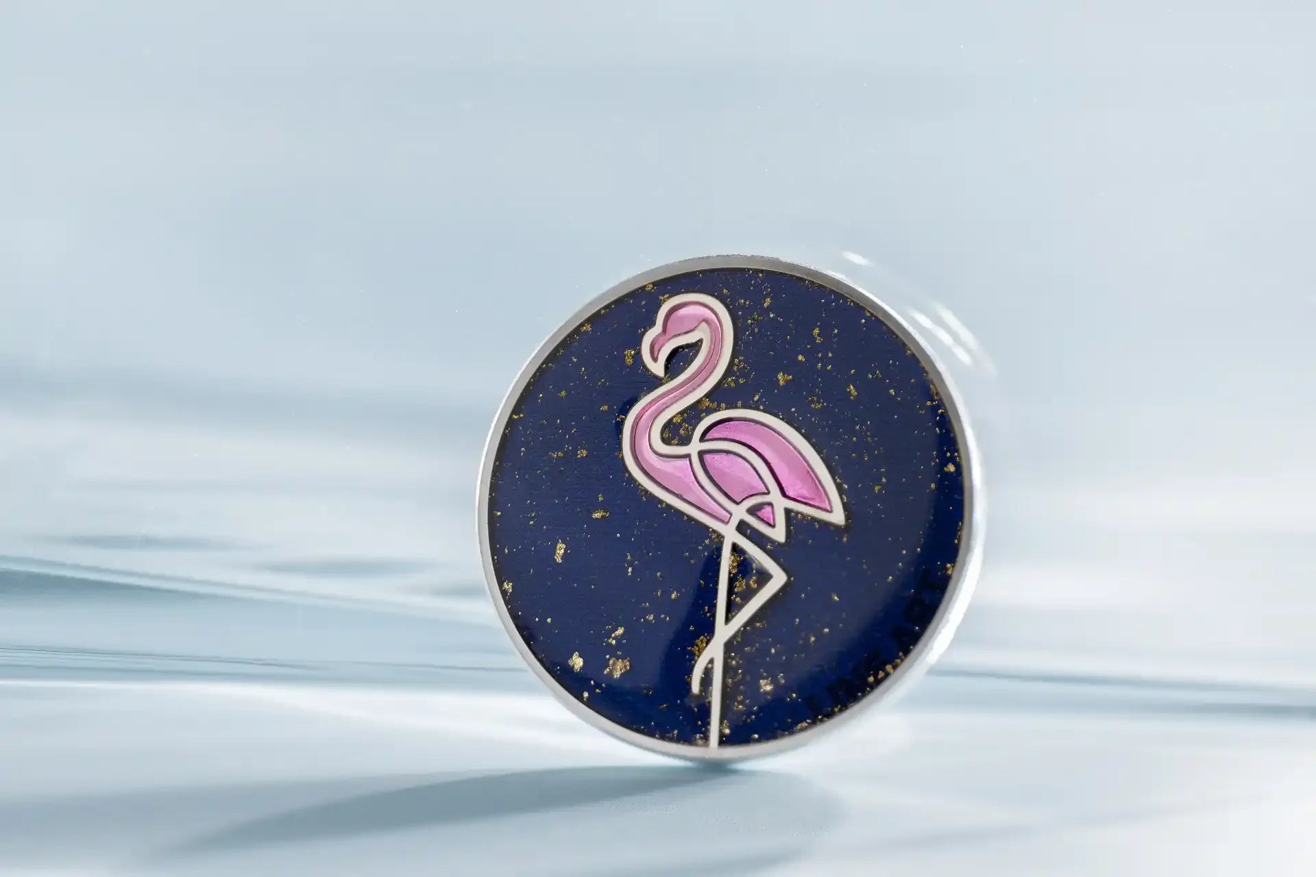 Cook Islands - Line Art 2026 – Flamingo - 1 oz