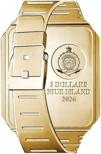 Niue - Databank Watch Gilded - TechStalgic