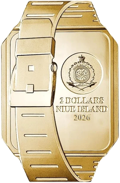 Niue - Databank Watch Gilded - TechStalgic