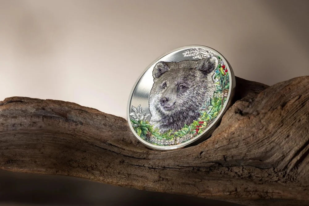 Mongolia - Woodland Spirits 2024 – Bear - 1 oz
