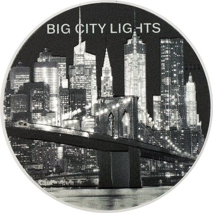 Cook Islands - Big City Lights 2024 – San Francisco – Silver - 1 oz