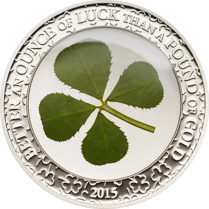 Cook Islands - Clovers 2026 – Ounce of Luck - 1 oz