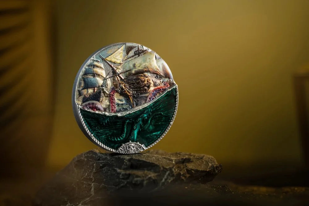 Cook Islands - Underwater Fantasy 2025 – Sea Beast - 3 oz