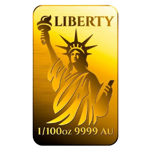 Statue of Liberty - 9999 Fine Gold Bar