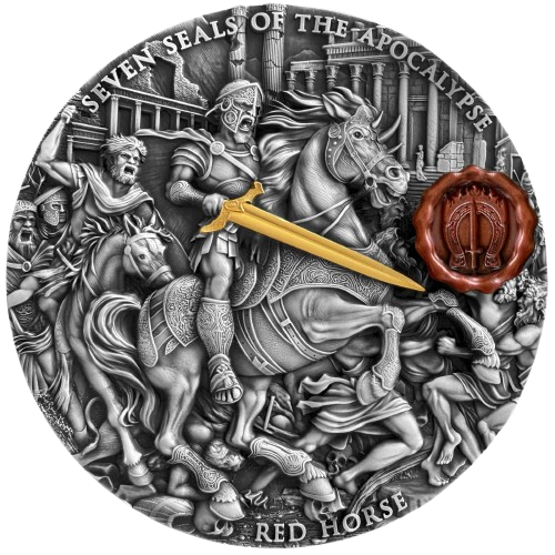 Niue – Red Horse - (Seven Seals of the Apocalypse series)