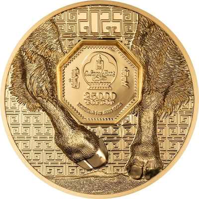 Mongolia - Wild Mongolia 2025 – Bison - Final Edition – Gold - 1 oz