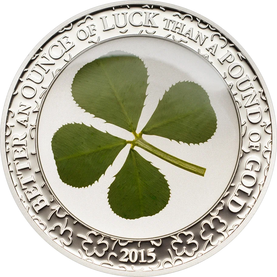 Cook Islands - Clovers 2026 – Four Leaf Clover - 1 g