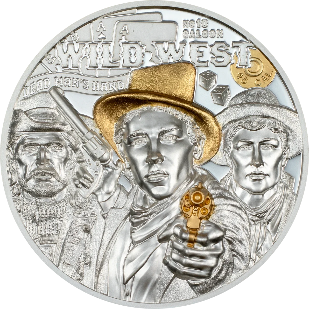 Cook Islands - Legends 2024 – Wild West – Silver - 3 oz