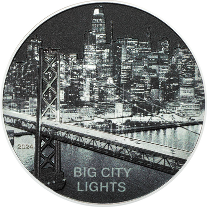 Cook Islands - Big City Lights 2024 – San Francisco – Gold - 0.5 g
