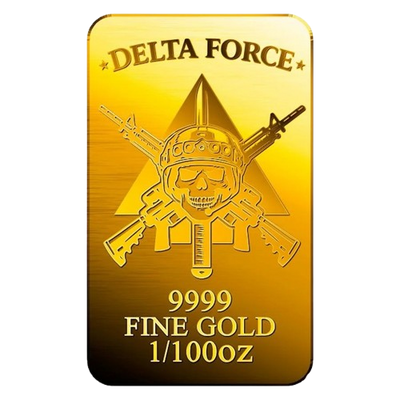 Delta Force - 9999 Fine Gold Bar