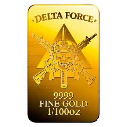 Delta Force - 9999 Fine Gold Bar