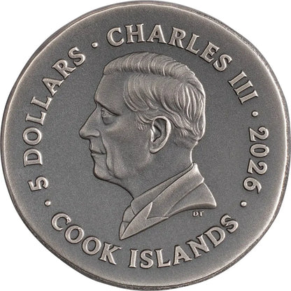 Cook Islands - Numismatic Icons 2026 – Krios – Silver - 1 oz