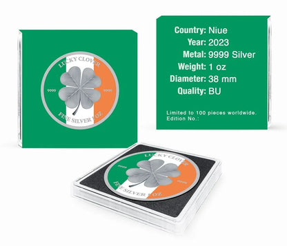 Niue - Lucky Clover Irish Flag