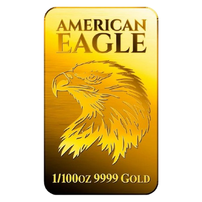 American Eagle II - 9999 Fine Gold Bar
