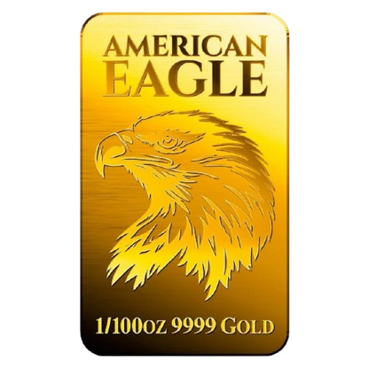 American Eagle II - 9999 Fine Gold Bar