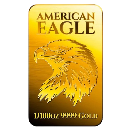American Eagle II - 9999 Fine Gold Bar