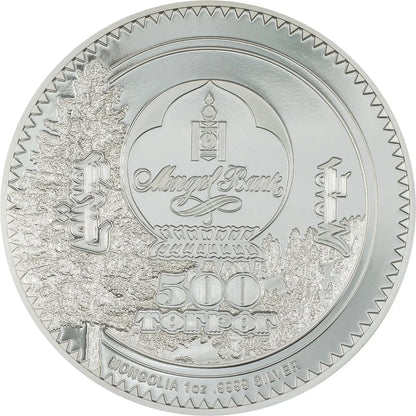 Mongolia - Woodland Spirits 2024 – Bear - 1 oz
