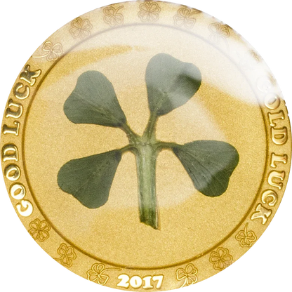Cook Islands - Clovers 2026 – Four Leaf Clover - 1 g
