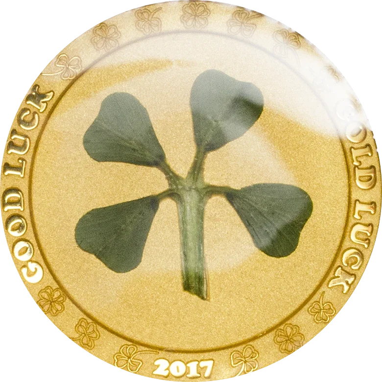 Cook Islands - Clovers 2026 – Four Leaf Clover - 1 g
