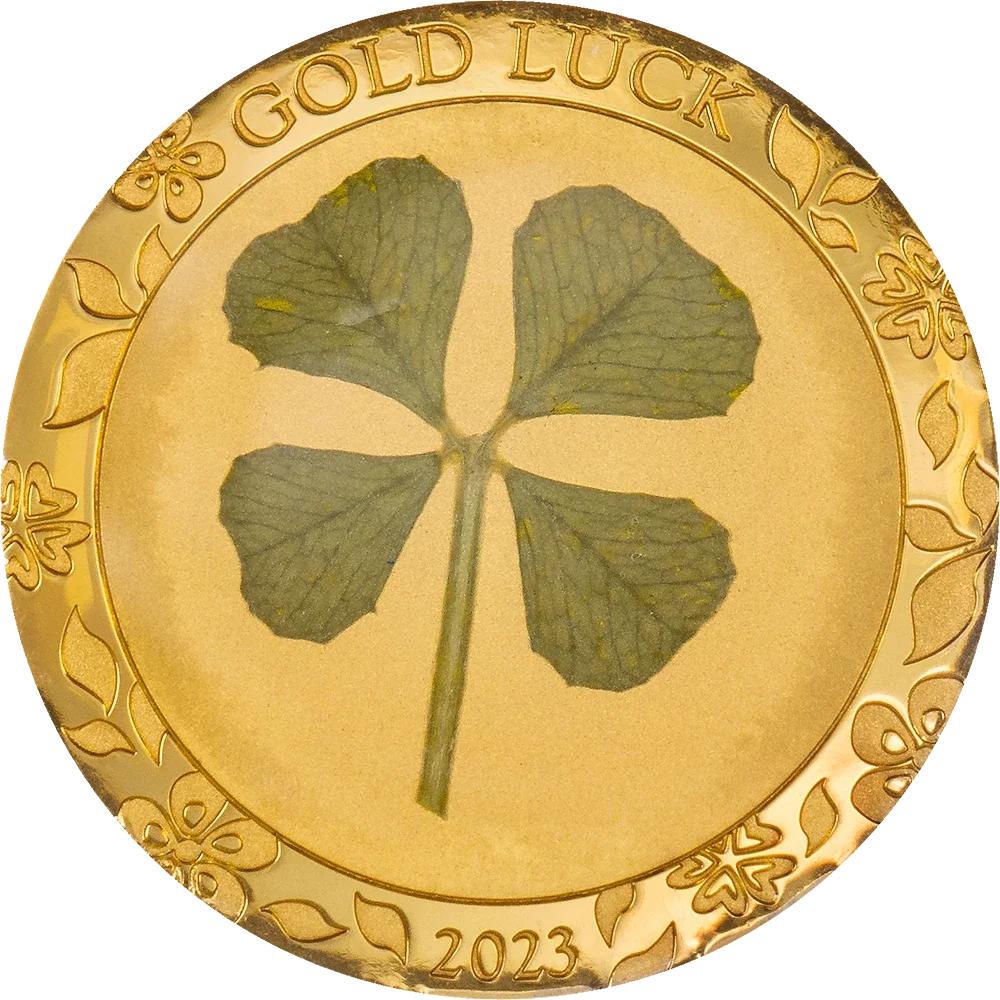 Cook Islands - Clovers 2026 – Four Leaf Clover - 1 g