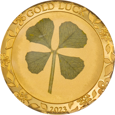 Cook Islands - Clovers 2026 – Four Leaf Clover - 1 g