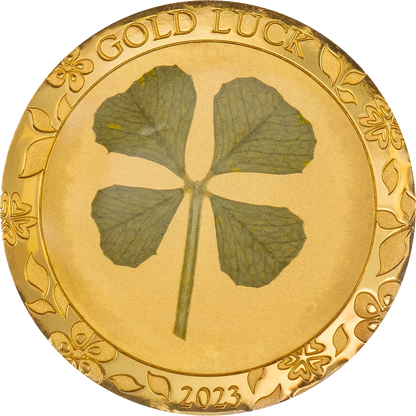 Cook Islands - Clovers 2026 – Four Leaf Clover - 1 g