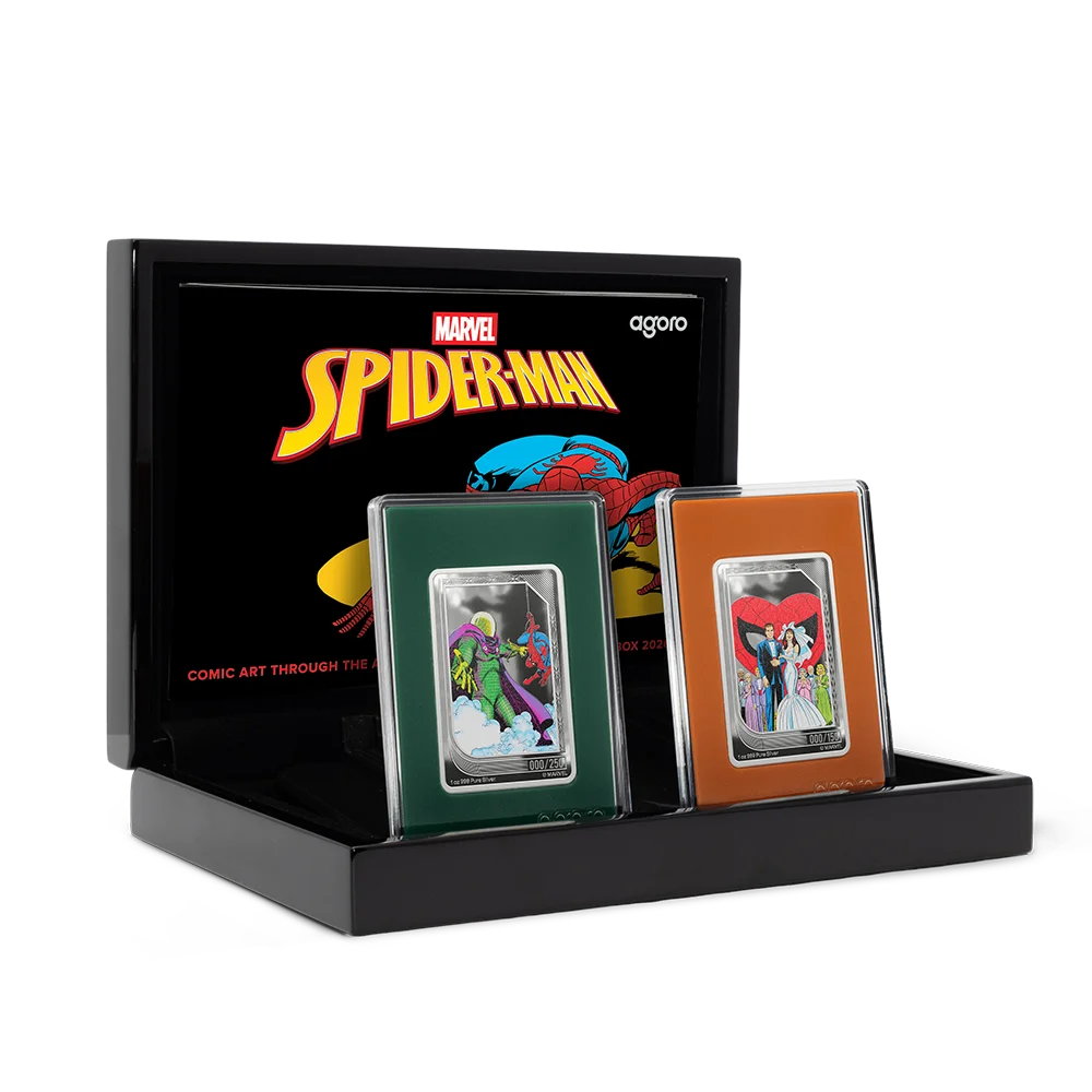 Niue - Collector Box – Spider-Man: Comic Art Through The Ages