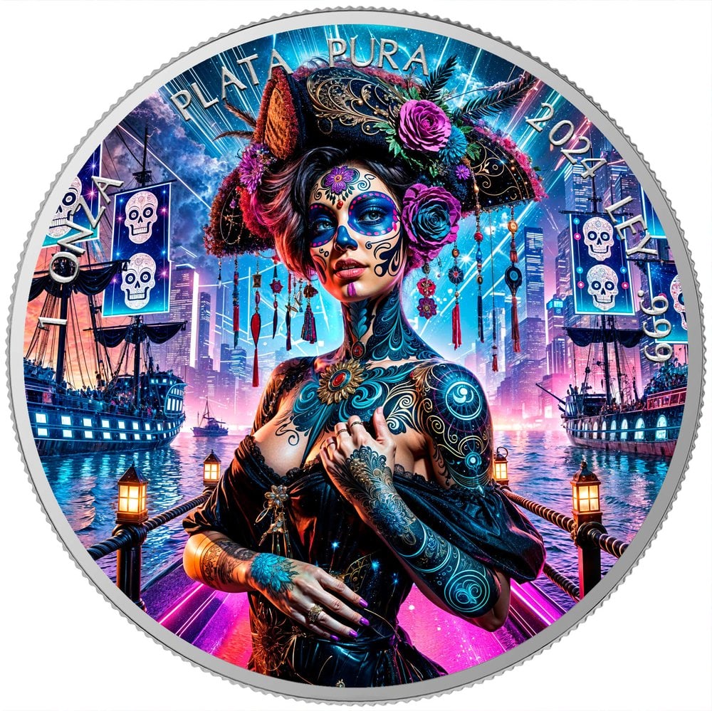 Mexico - Dia de los Muertos – Cyberpunk Corsair