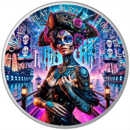 Mexico - Dia de los Muertos – Cyberpunk Corsair