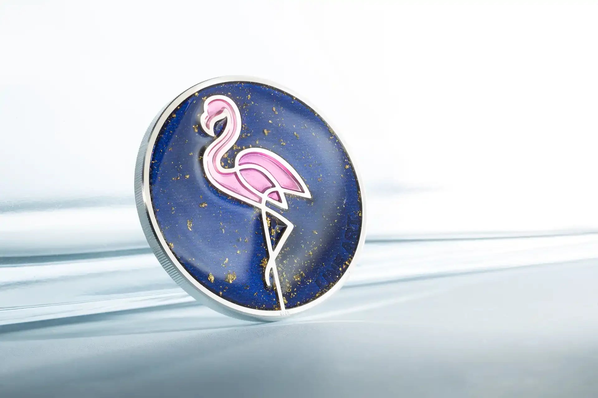 Cook Islands - Line Art 2026 – Flamingo - 1 oz