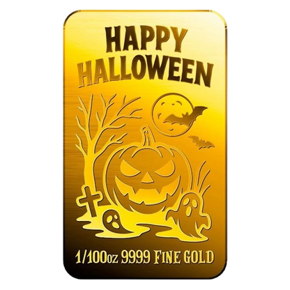 Halloween - 9999 Fine Gold Bar