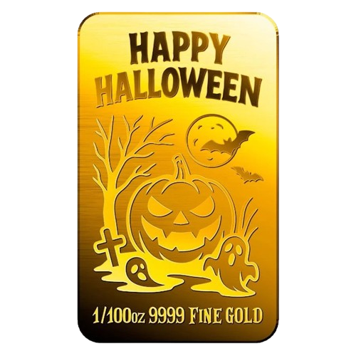 Halloween - 9999 Fine Gold Bar
