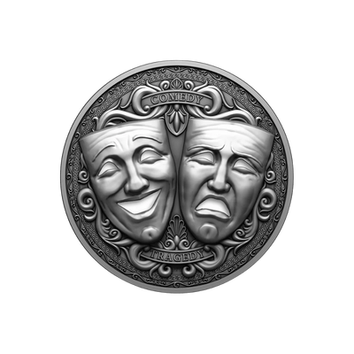Cameroon - Comedy & Tragedy - 3D Holed Mask