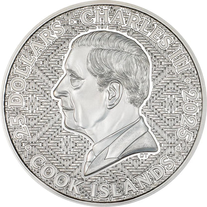 Cook Islands - Warriors 2025 – Samurai - 5 oz