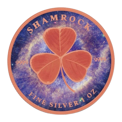 Niue - Shamrock Galaxy Via Lactea Rose Gold