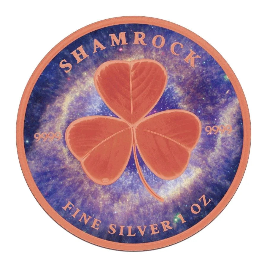 Niue - Shamrock Galaxy Via Lactea Rose Gold
