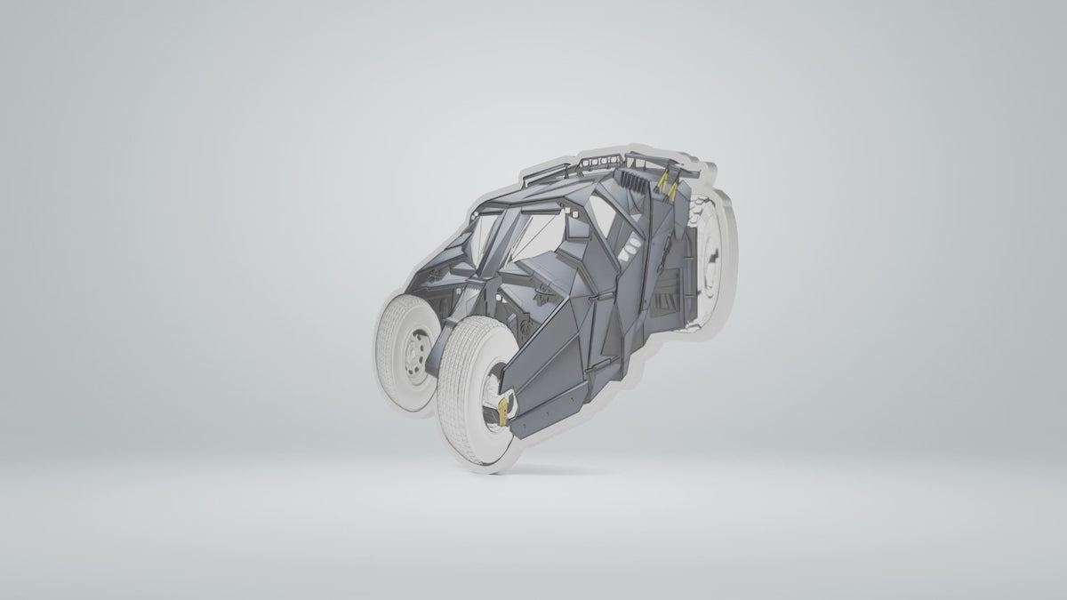 Niue - DC - Batman begins. The Tumbler With Chase