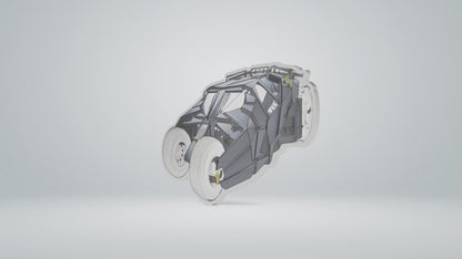 Niue - DC - Batman begins. The Tumbler With Chase