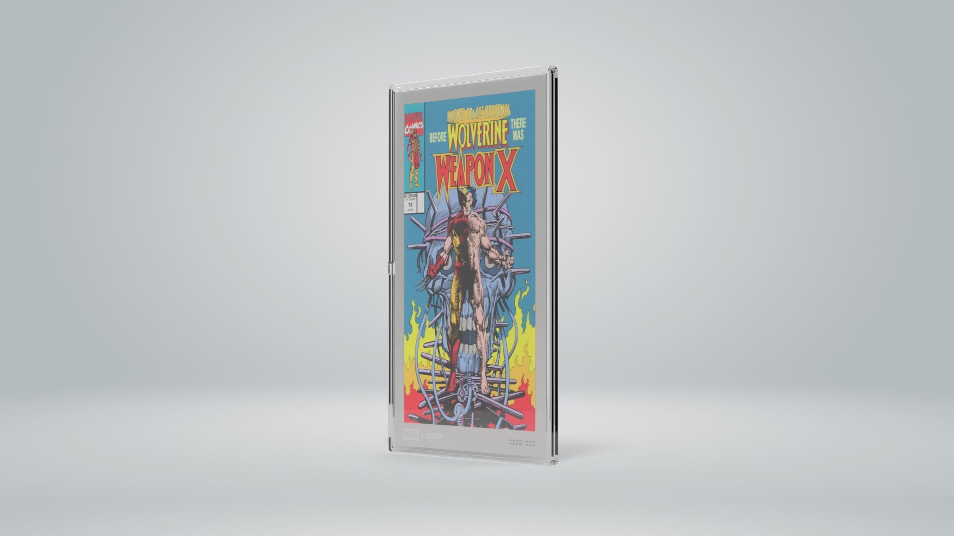 Niue - Marvel - Wolverine Comic Covers - Wolverine Weapon X #72 Foil with Chase - 1 oz