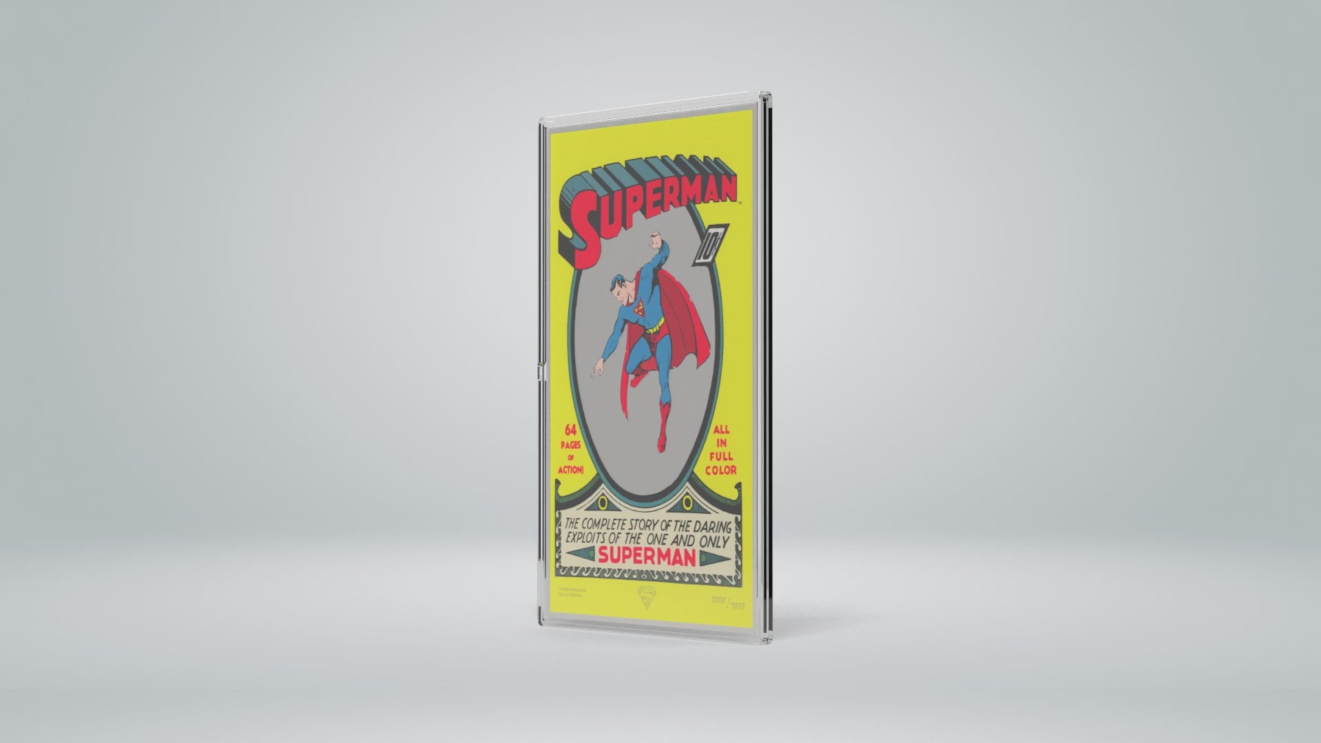 Niue - Warner Bros - Superman Comic Covers - Superman #1: Summer 1939 Foil - 1 oz