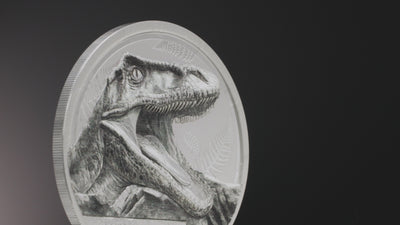 Cook Islands - Jurassic Relics – Carcharodontosaurus – 1 Unze