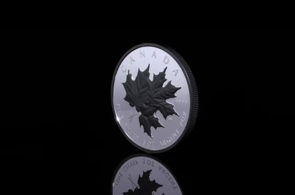Canada - Fine Silver Coin - Triple maple