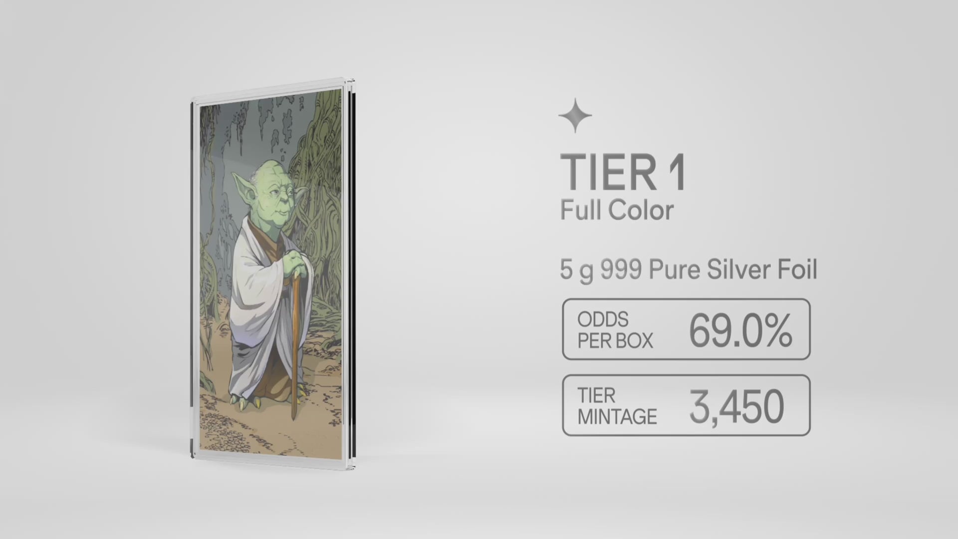 Niue - STAR WARS BLIND BOX - Master Yoda Blind Box Foil