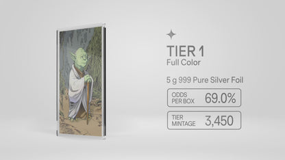 Niue - STAR WARS BLIND BOX - Master Yoda Blind Box Foil