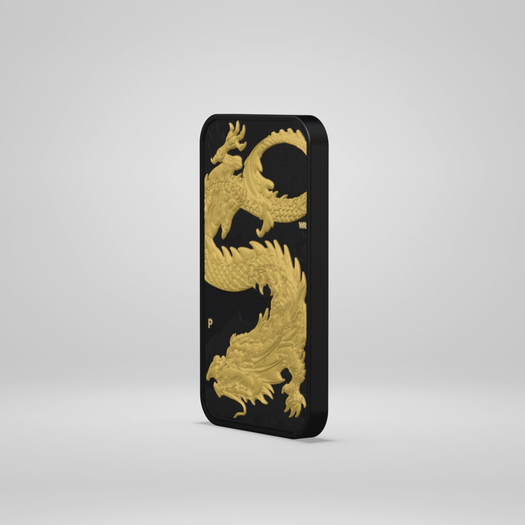 Load video: Australia - Rectangle Dragon - Oriens - Ruthenium &amp; 24 k Gold